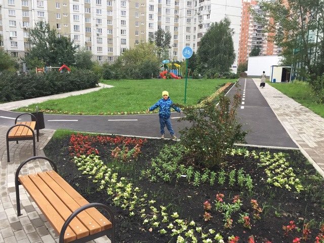 Благоустройство придомовой территории